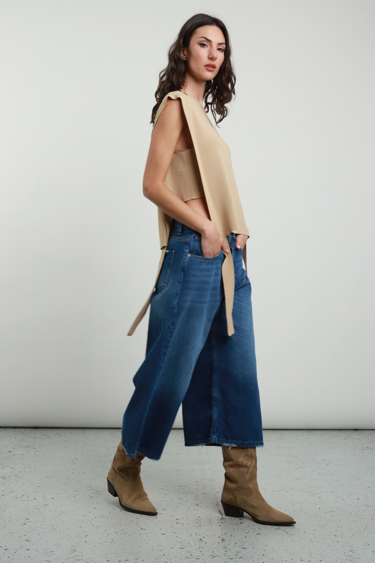 Gaucho jeans