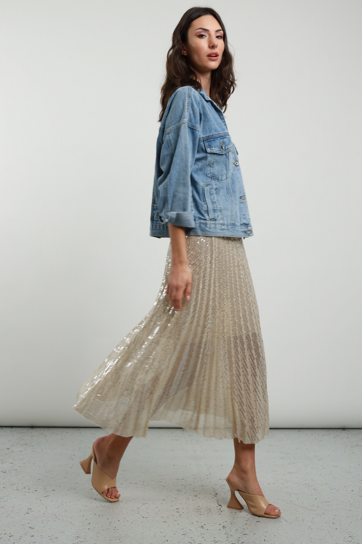 Sequin skirt