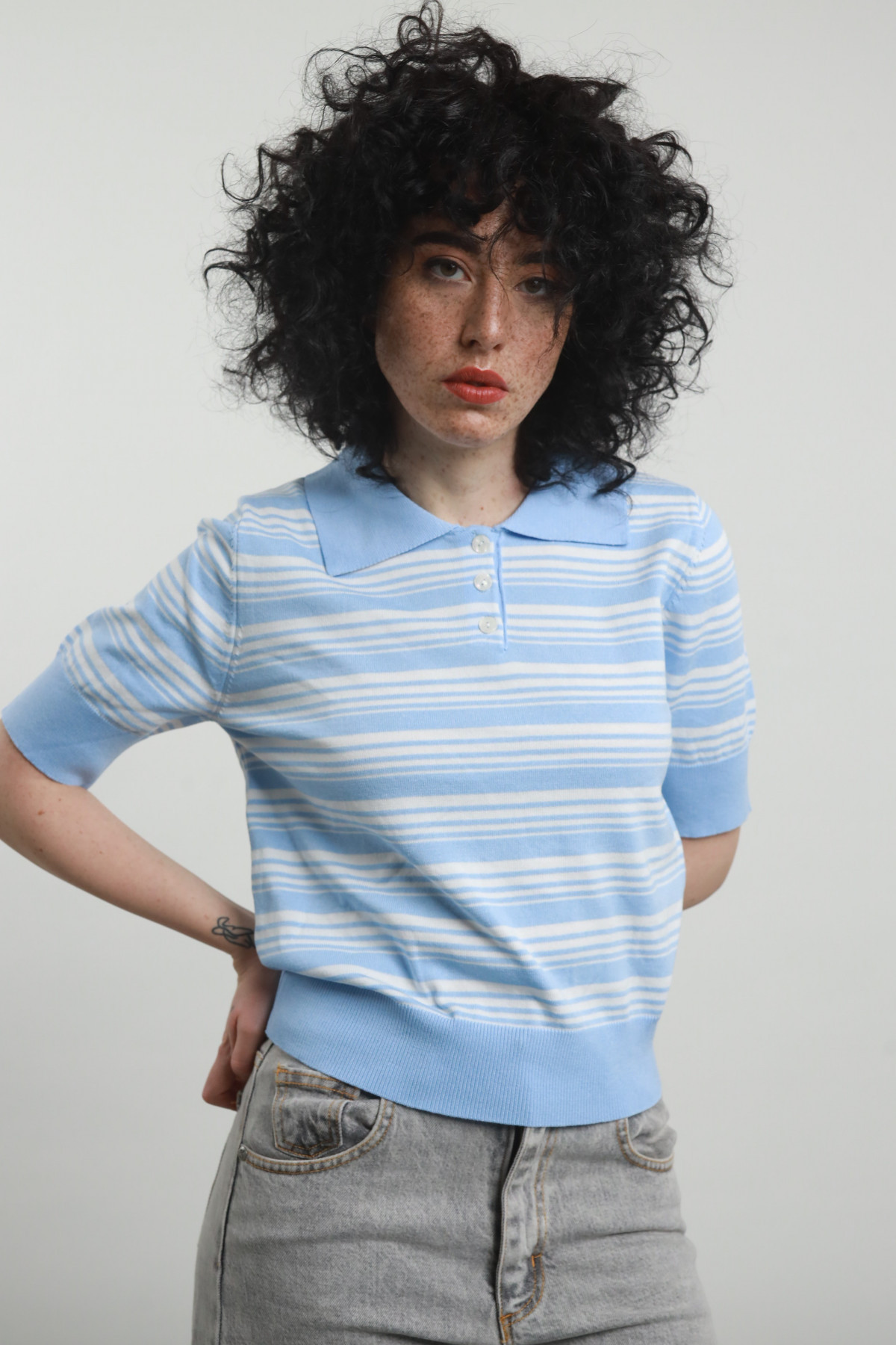Striped pole