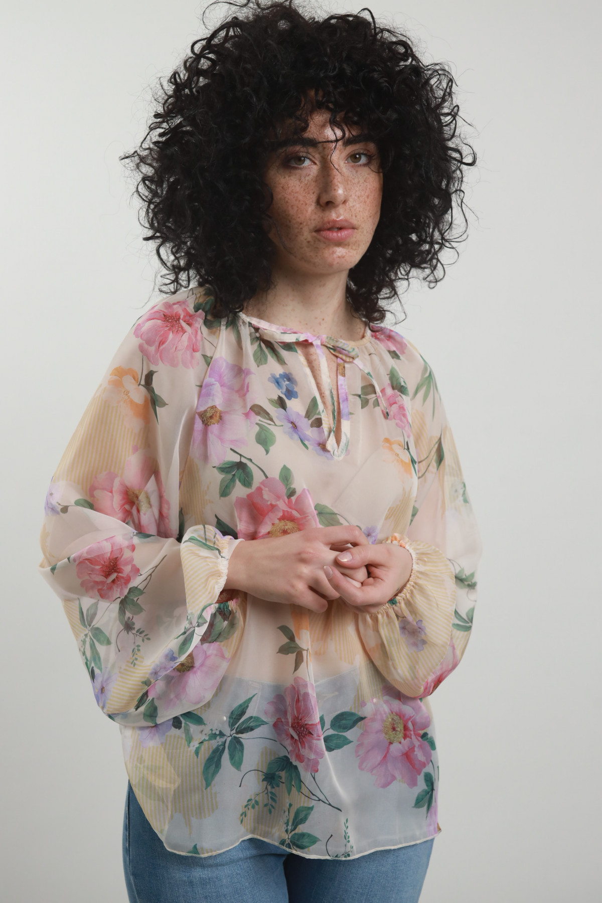 Blusa Fantasia Floreale