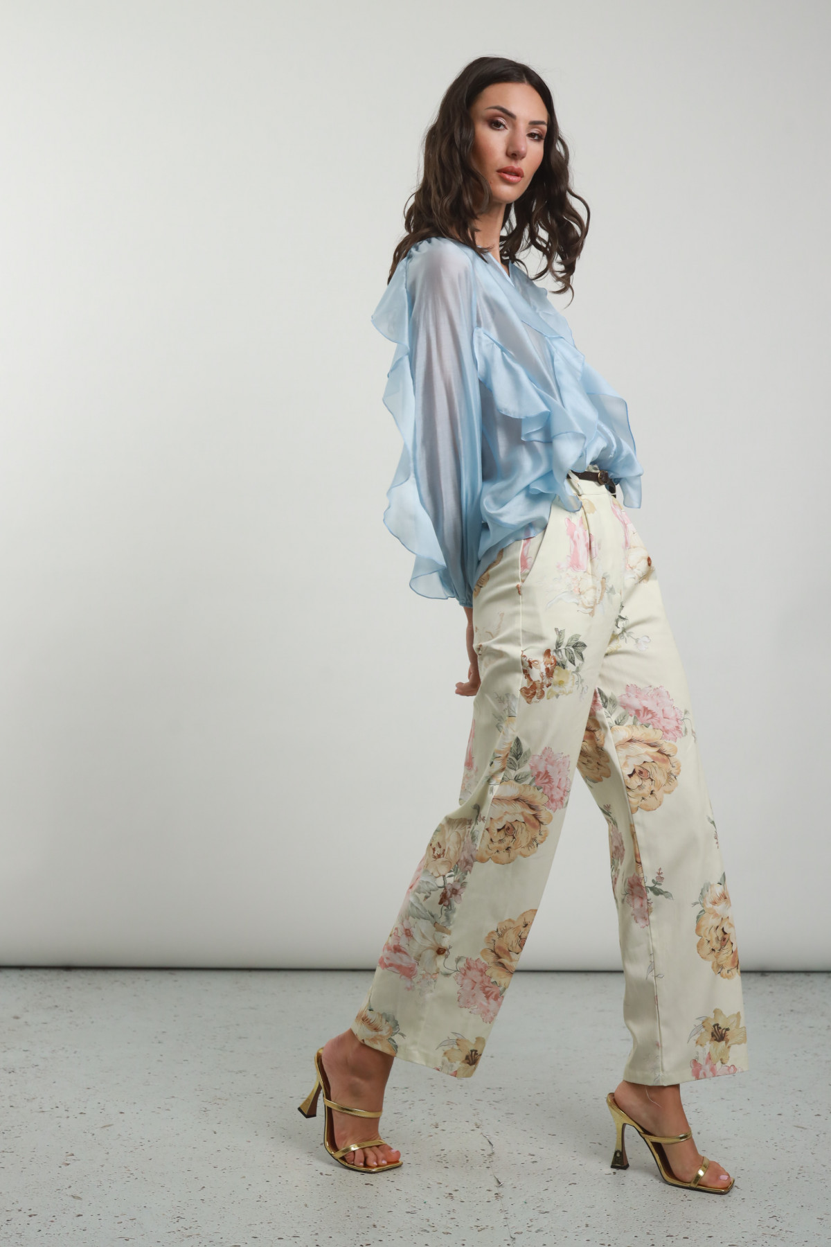 Flower fantasy trousers