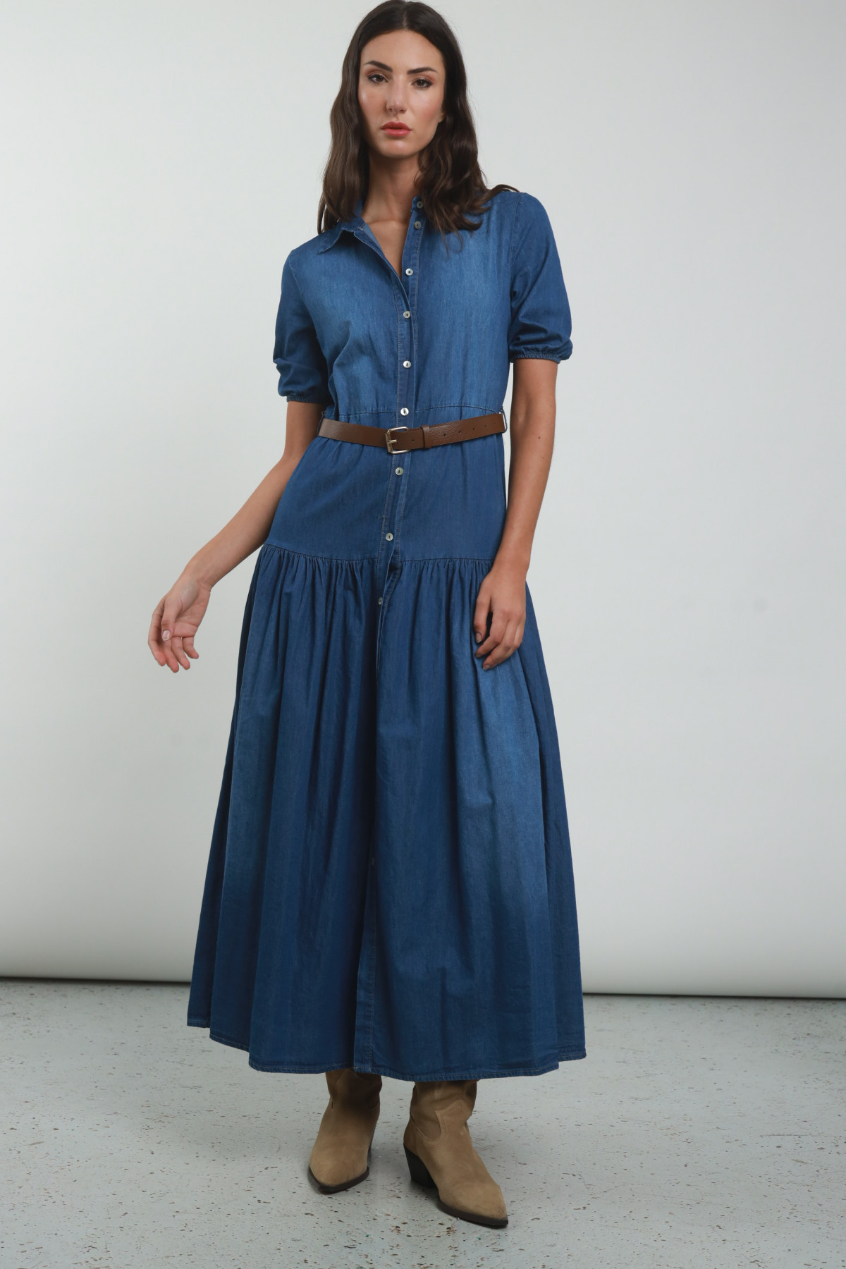 Chemisier in Chambray