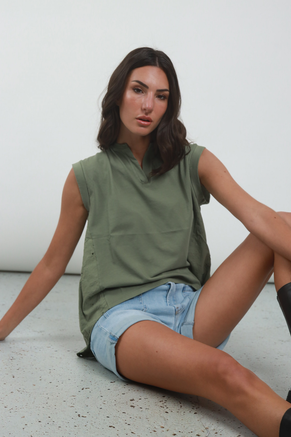 Blusa Scollo Serafino