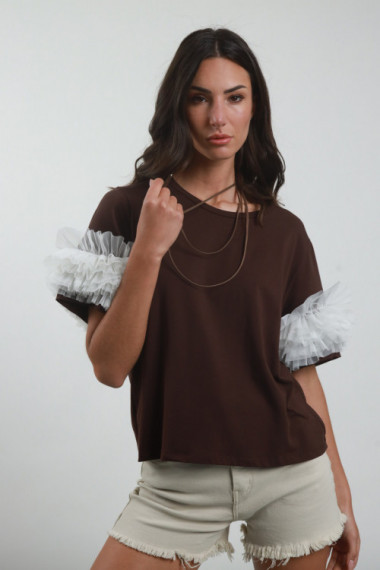 T-shirt tulle