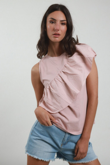Rouches tank top