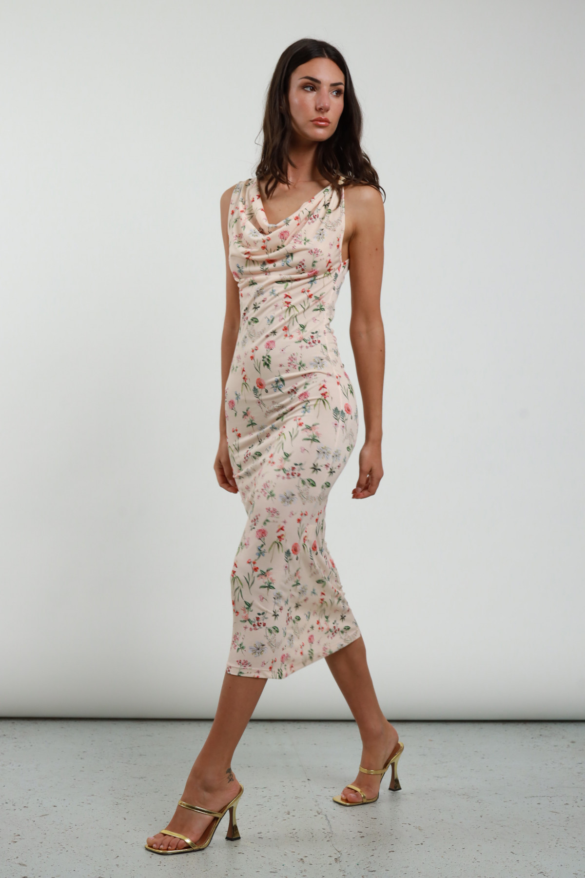 Abito Longuette Fiori