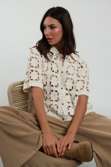 Crochet shirt