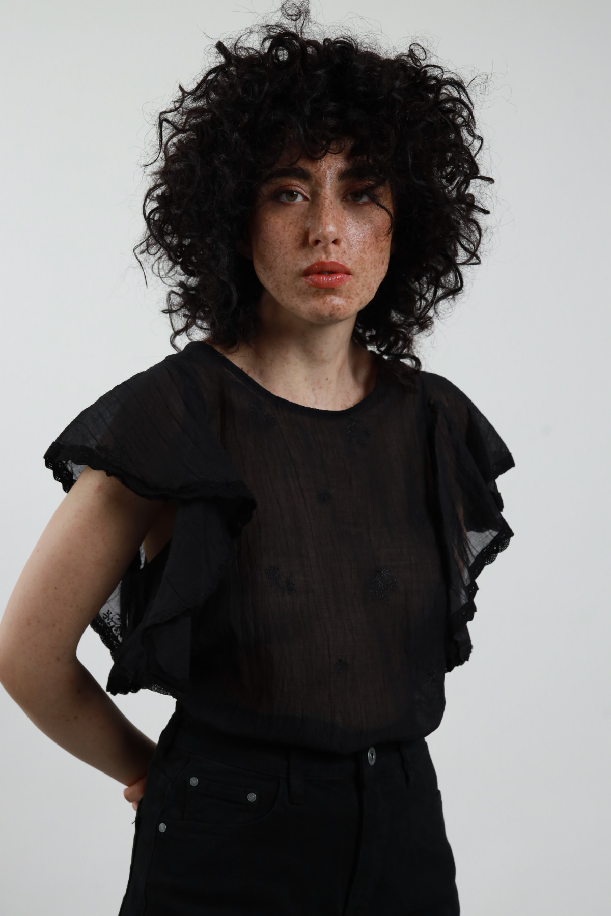 Blusa Ricamata