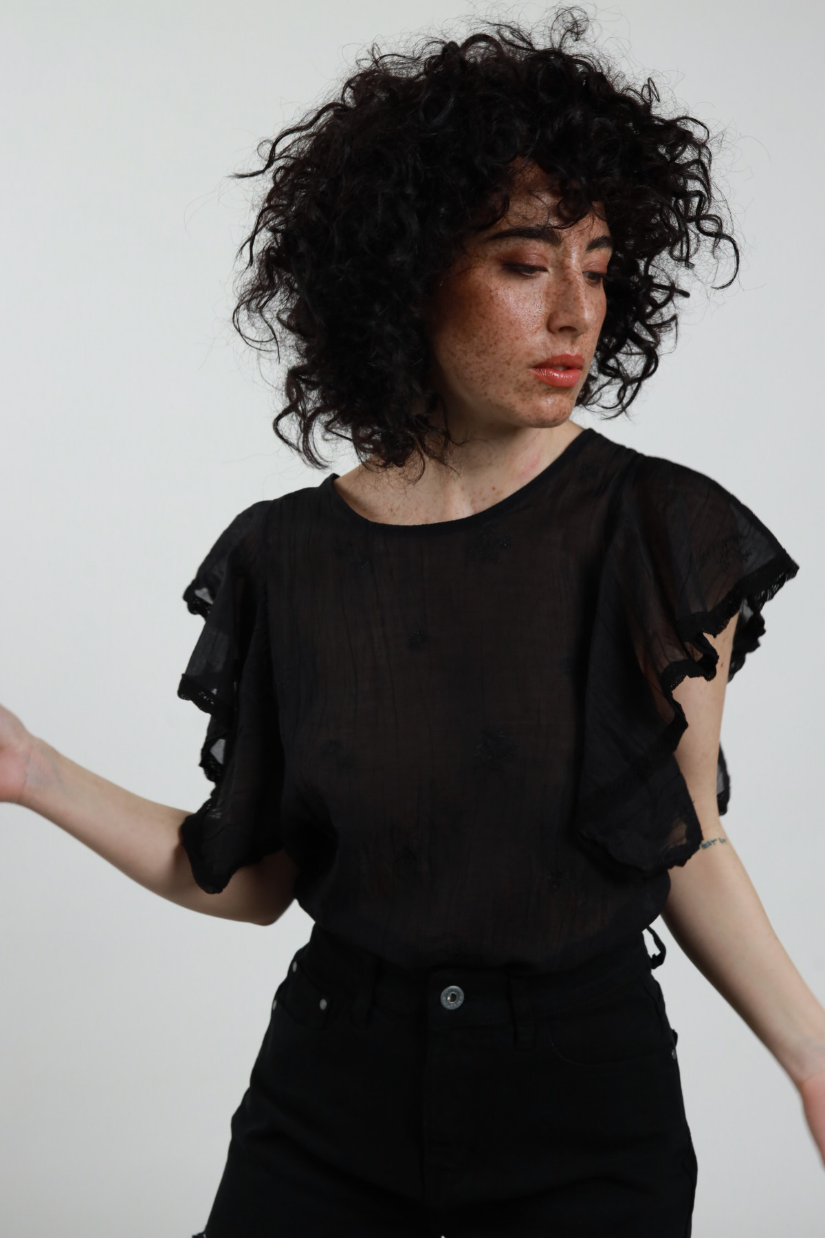 Blusa Ricamata
