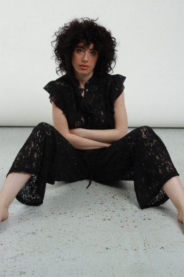 Lace trousers
