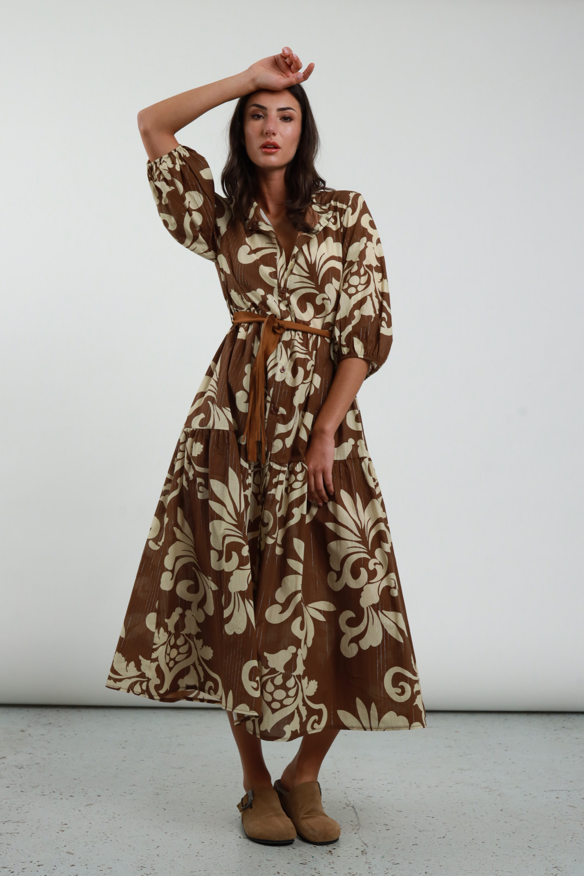 Chemisier Fantasia Dettaglio Lurex