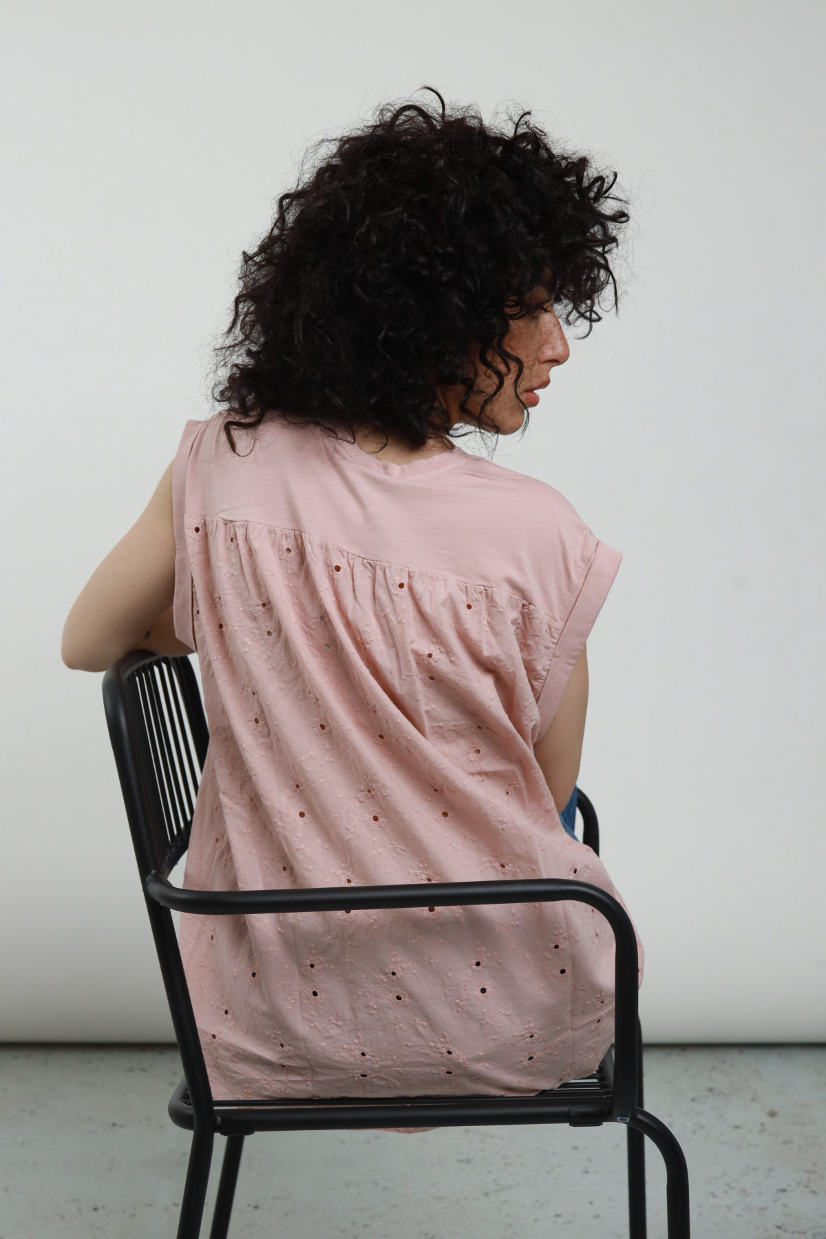 Seraphino neckline blouse