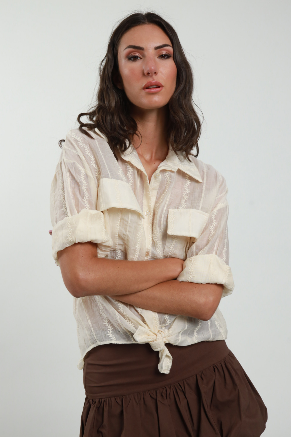 Camicia Ricami