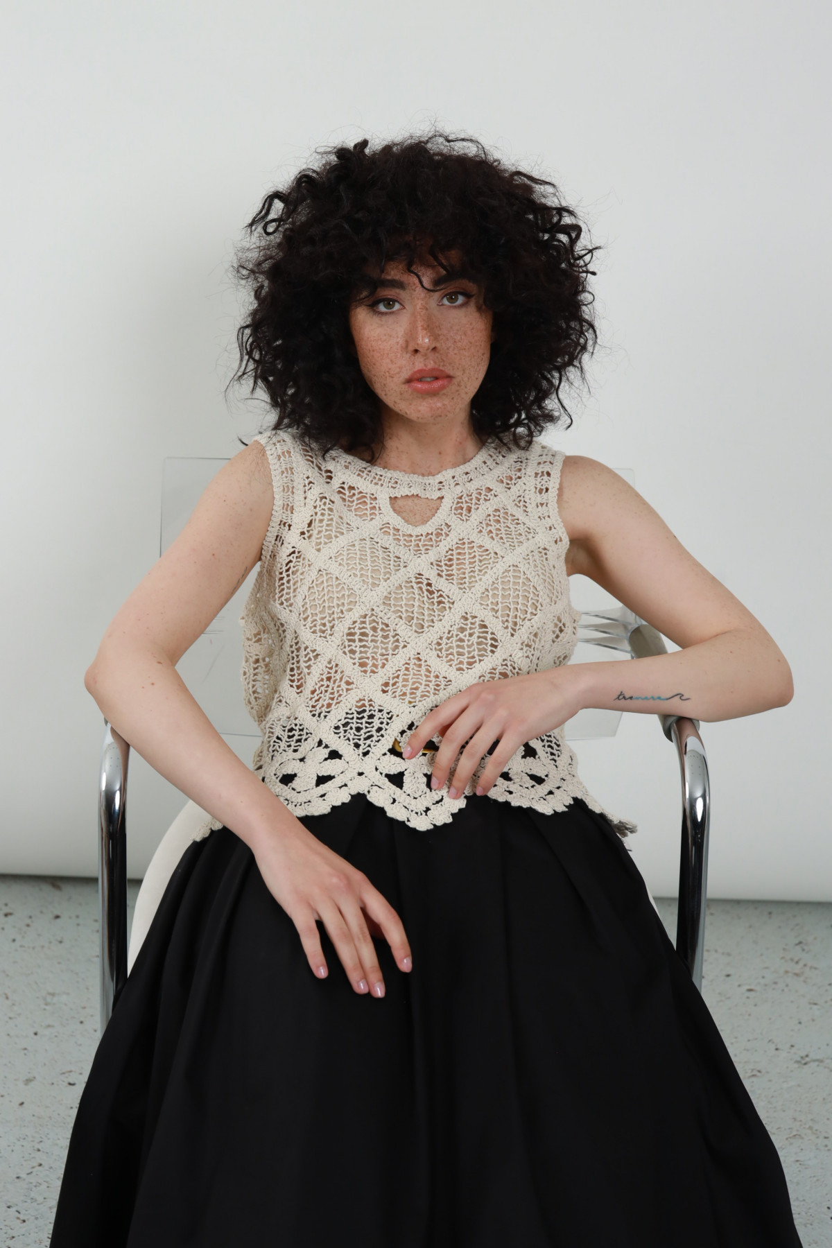 Turnful Crochet tank top