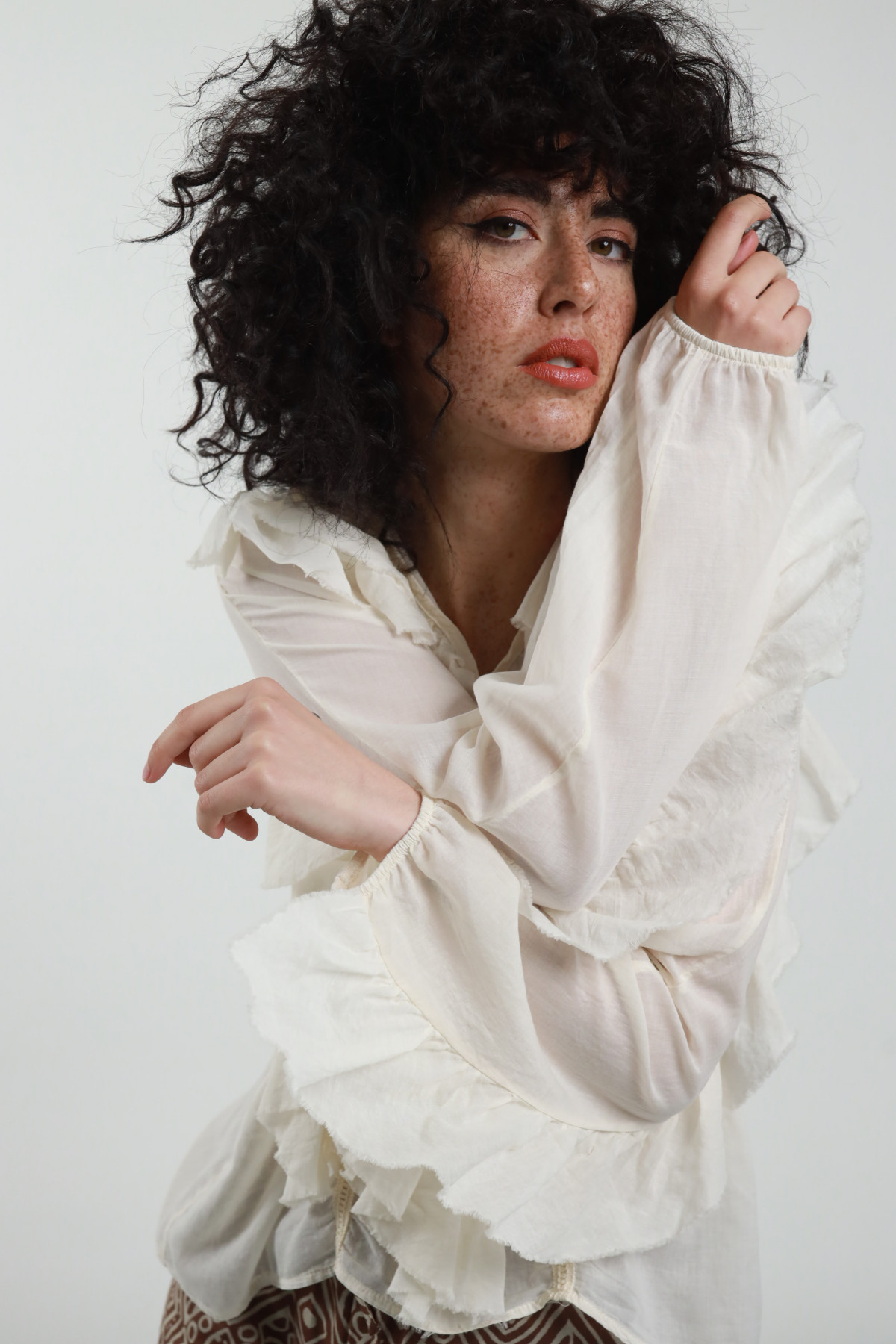 Blusa Rouches