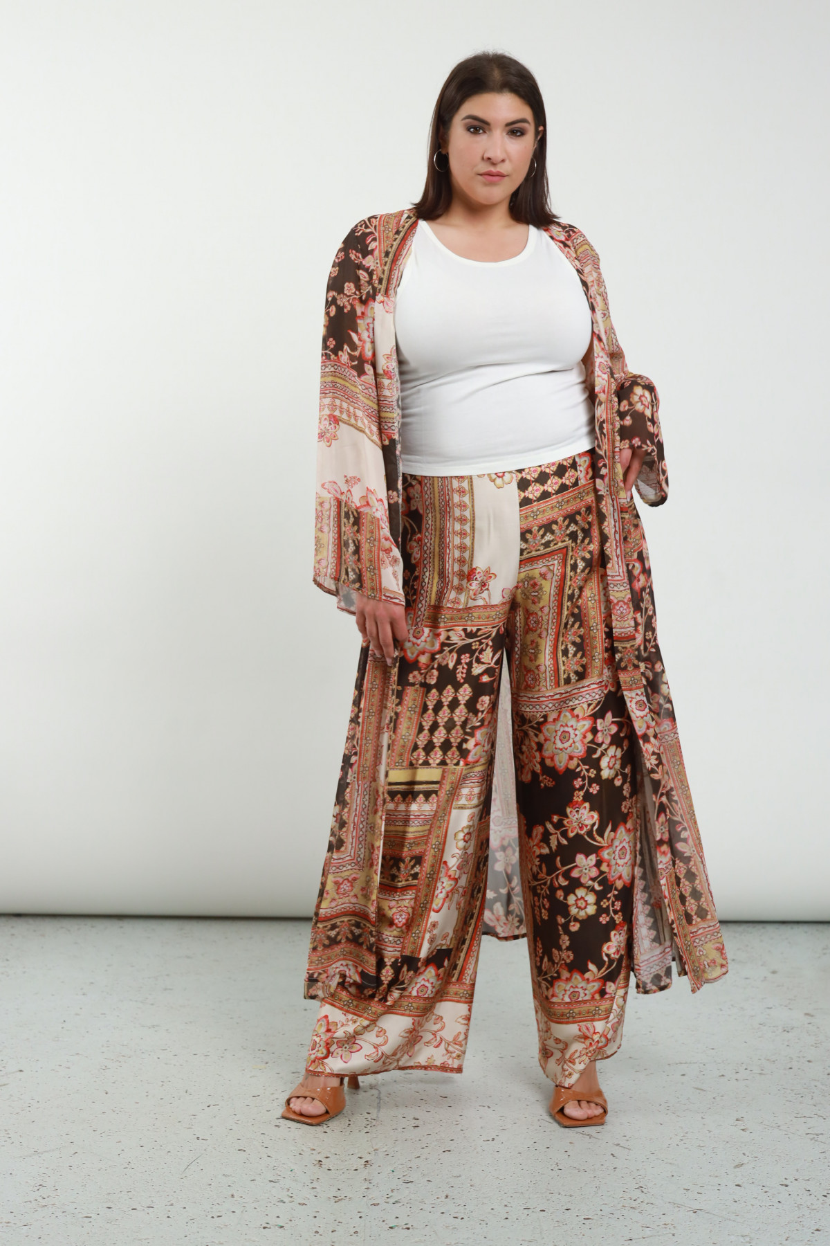 SUSY STAR - Pantaloni Palazzo Fantasia