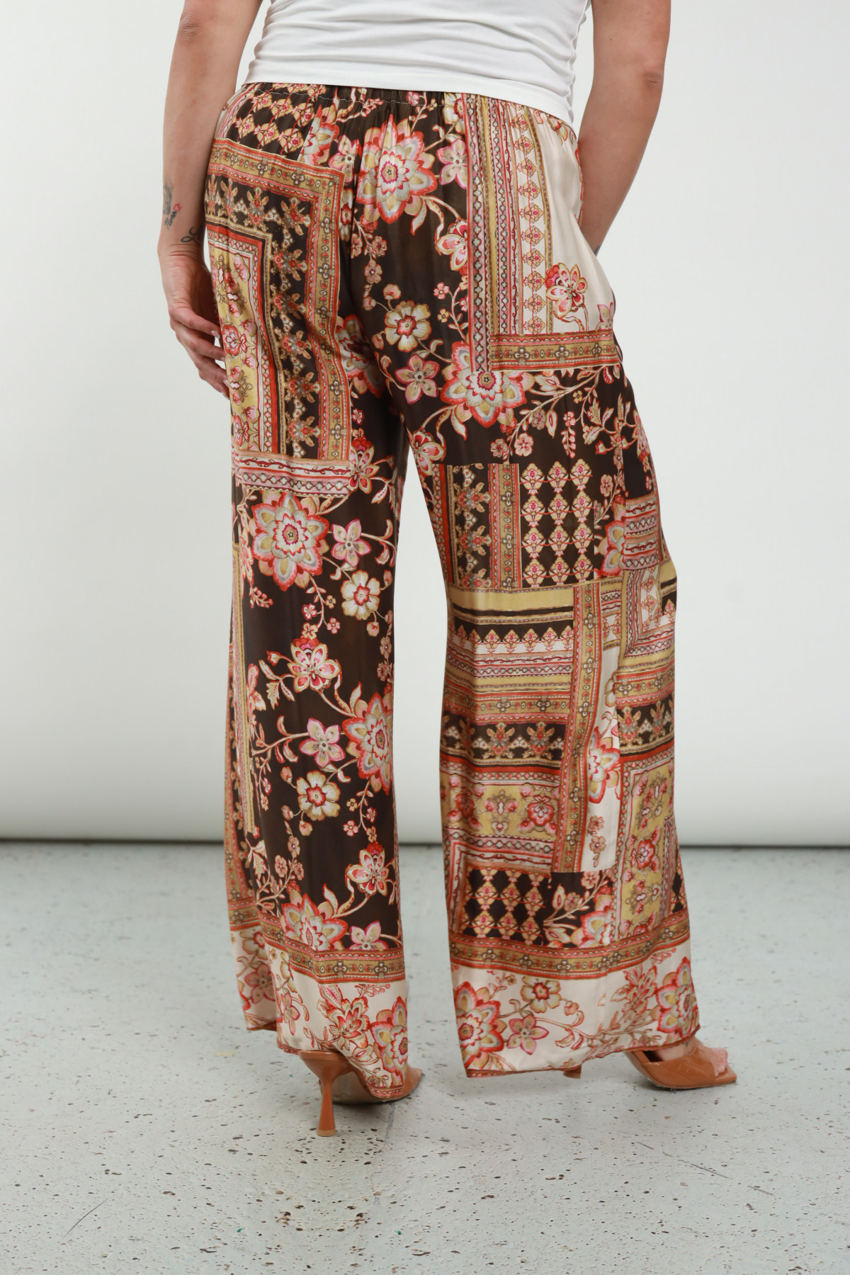 SUSY STAR - Pantaloni Palazzo Fantasia