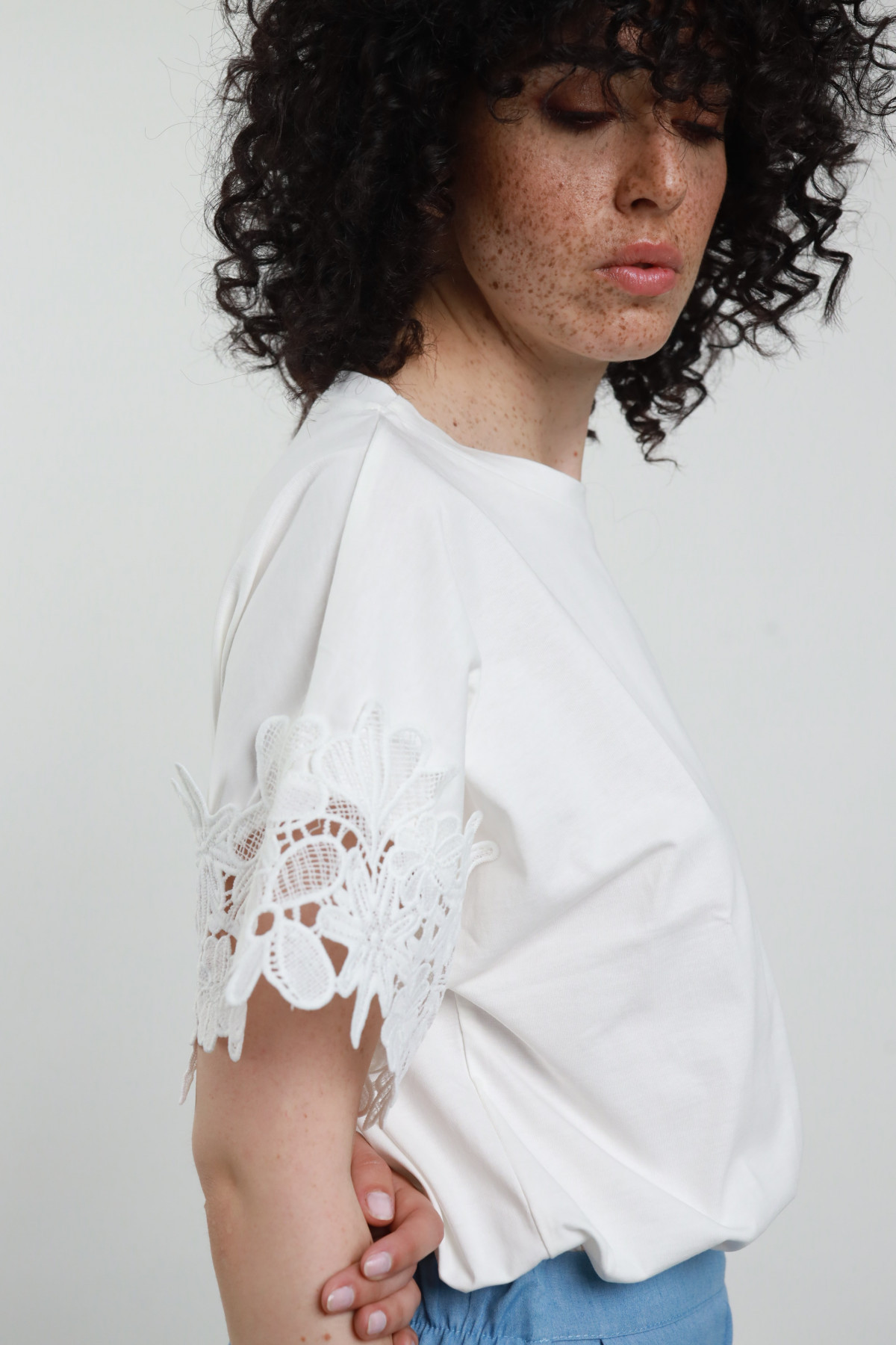 Makramè-Hülsen-T-Shirts