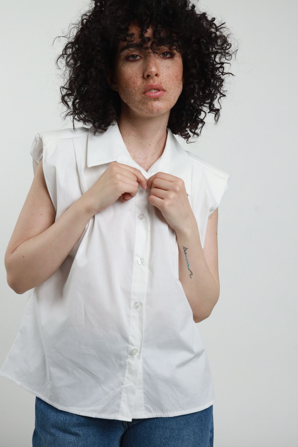 Camicia Smanicata