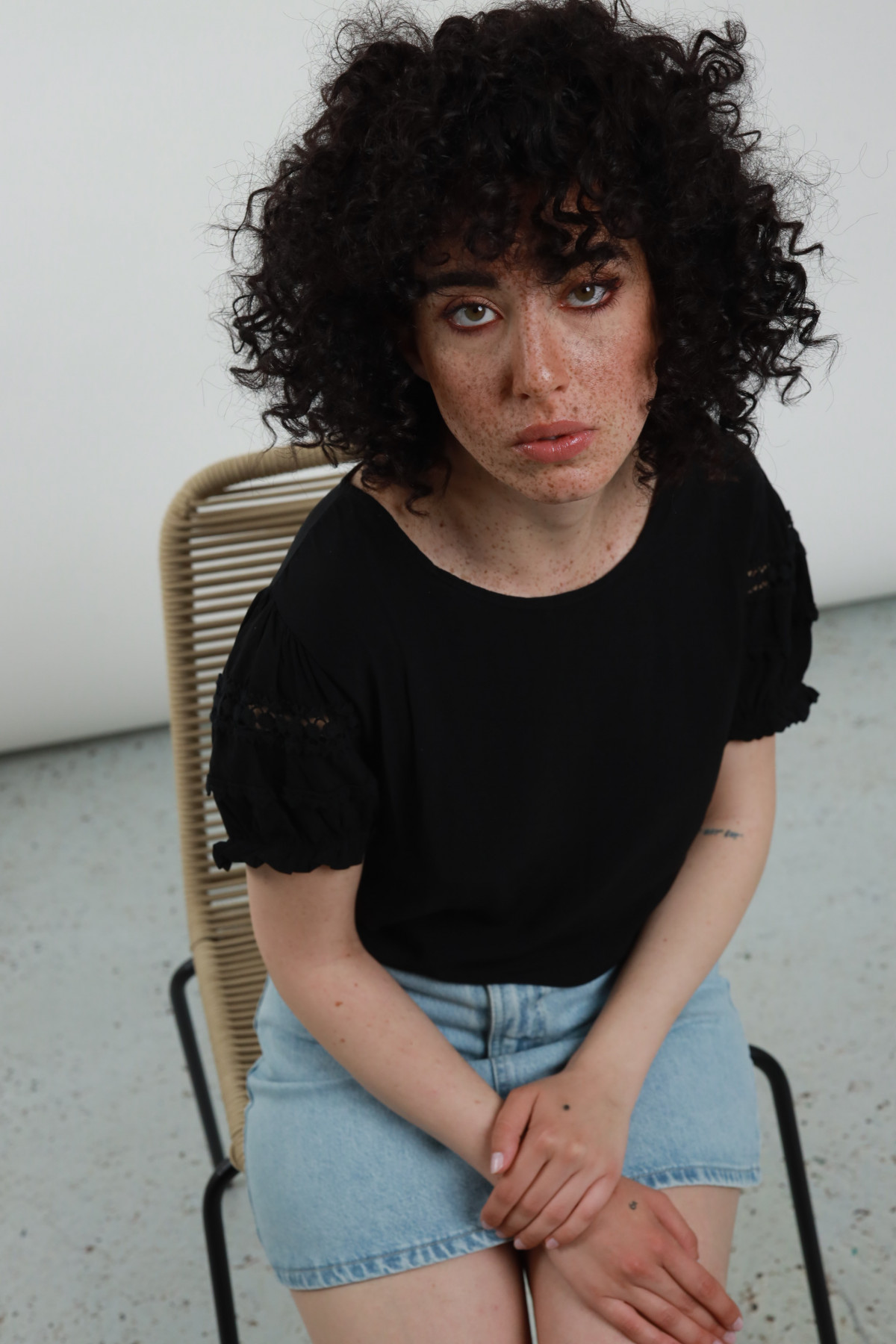 Blusa Dettaglio Crochet