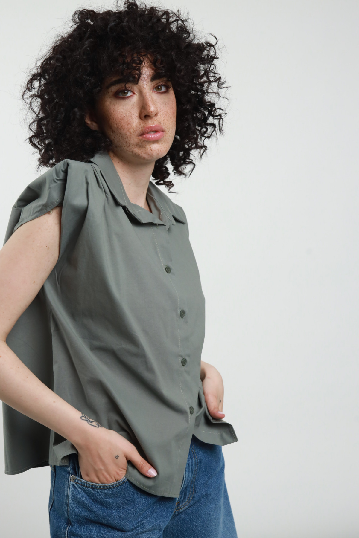Camicia Smanicata
