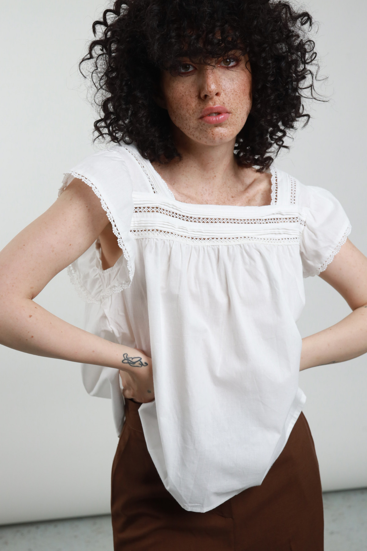 Camicia maglia 100%co