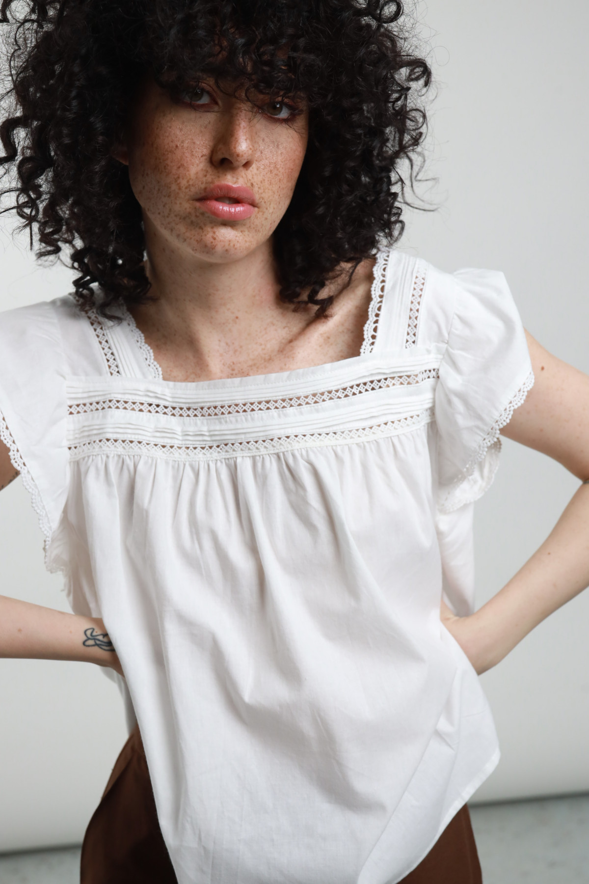 Camicia maglia 100%co