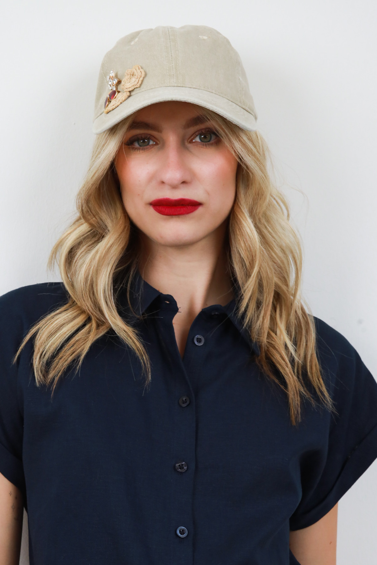 Cappello Baseball Fiori
