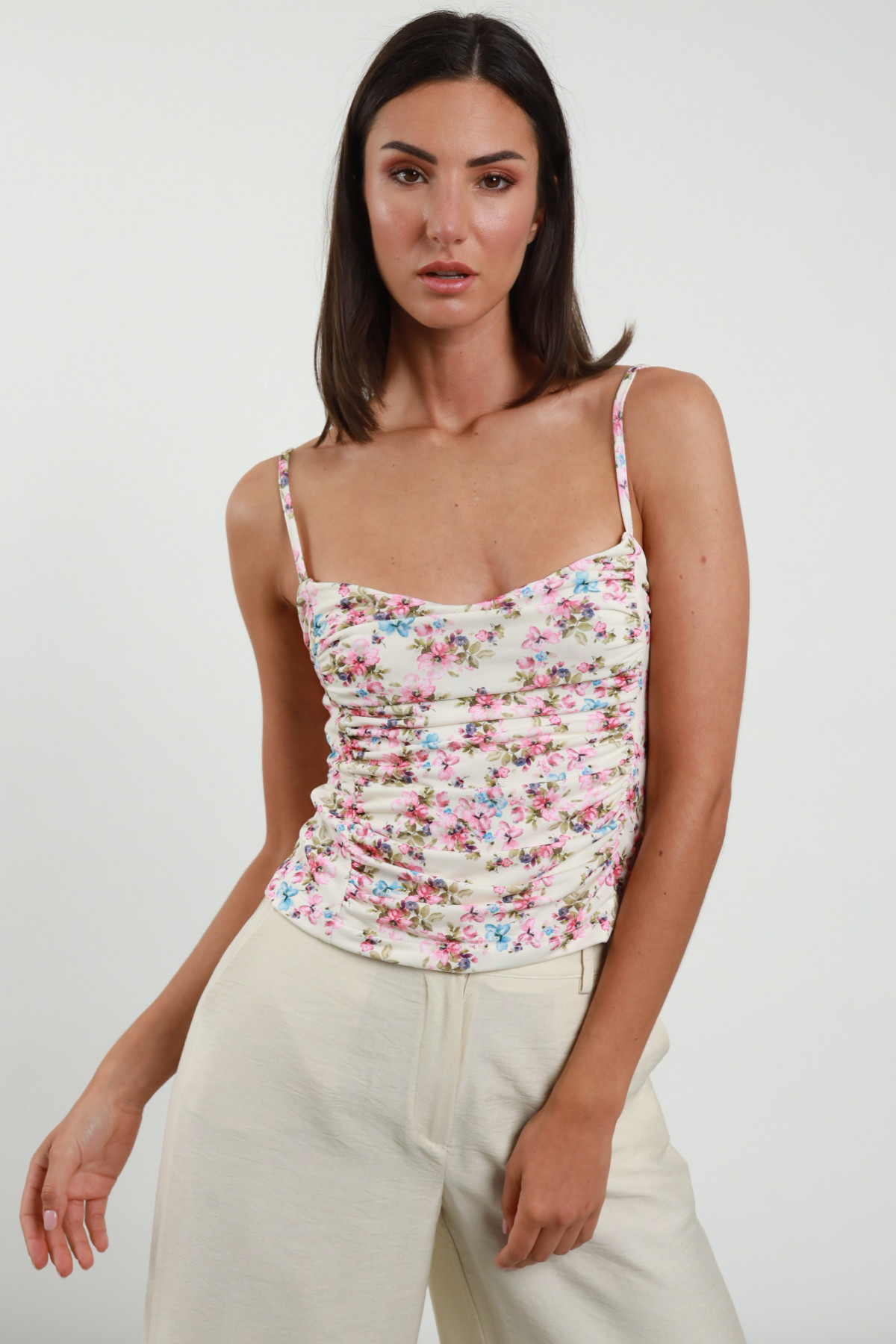 Top corto 95%pl 5%ea