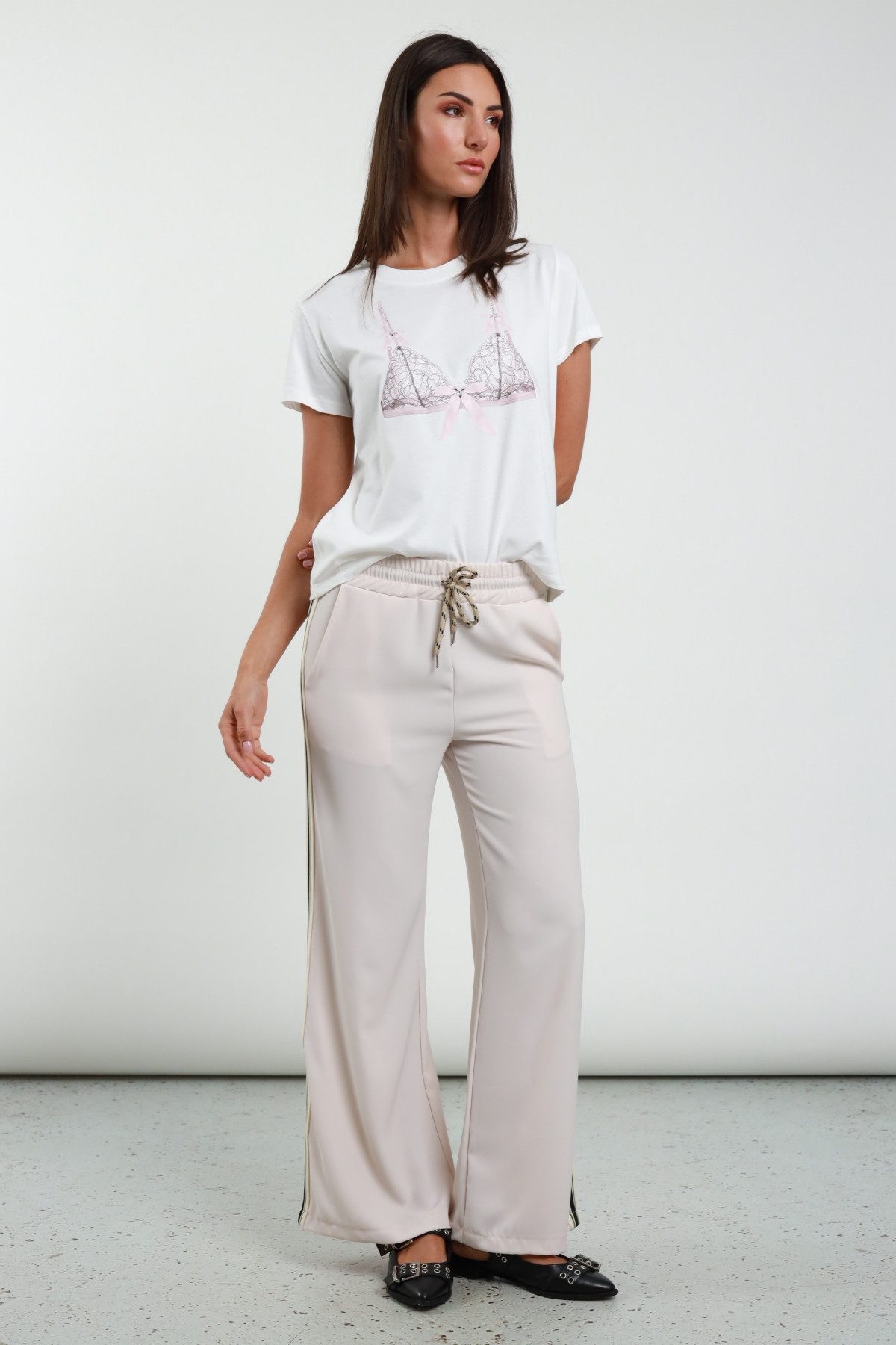Pantalone c/banda 95%pl 5%ea