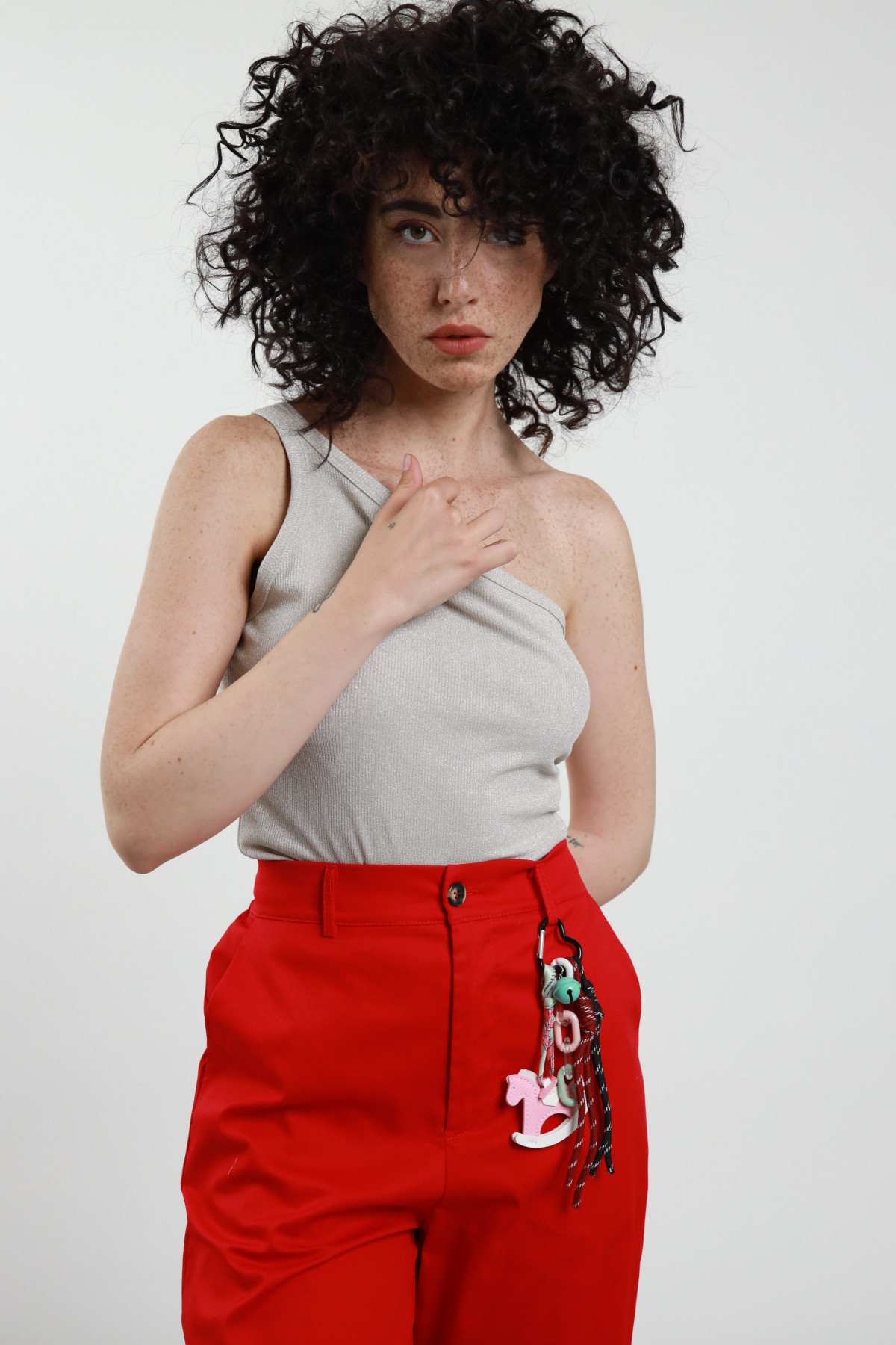Top Monospalla Lurex