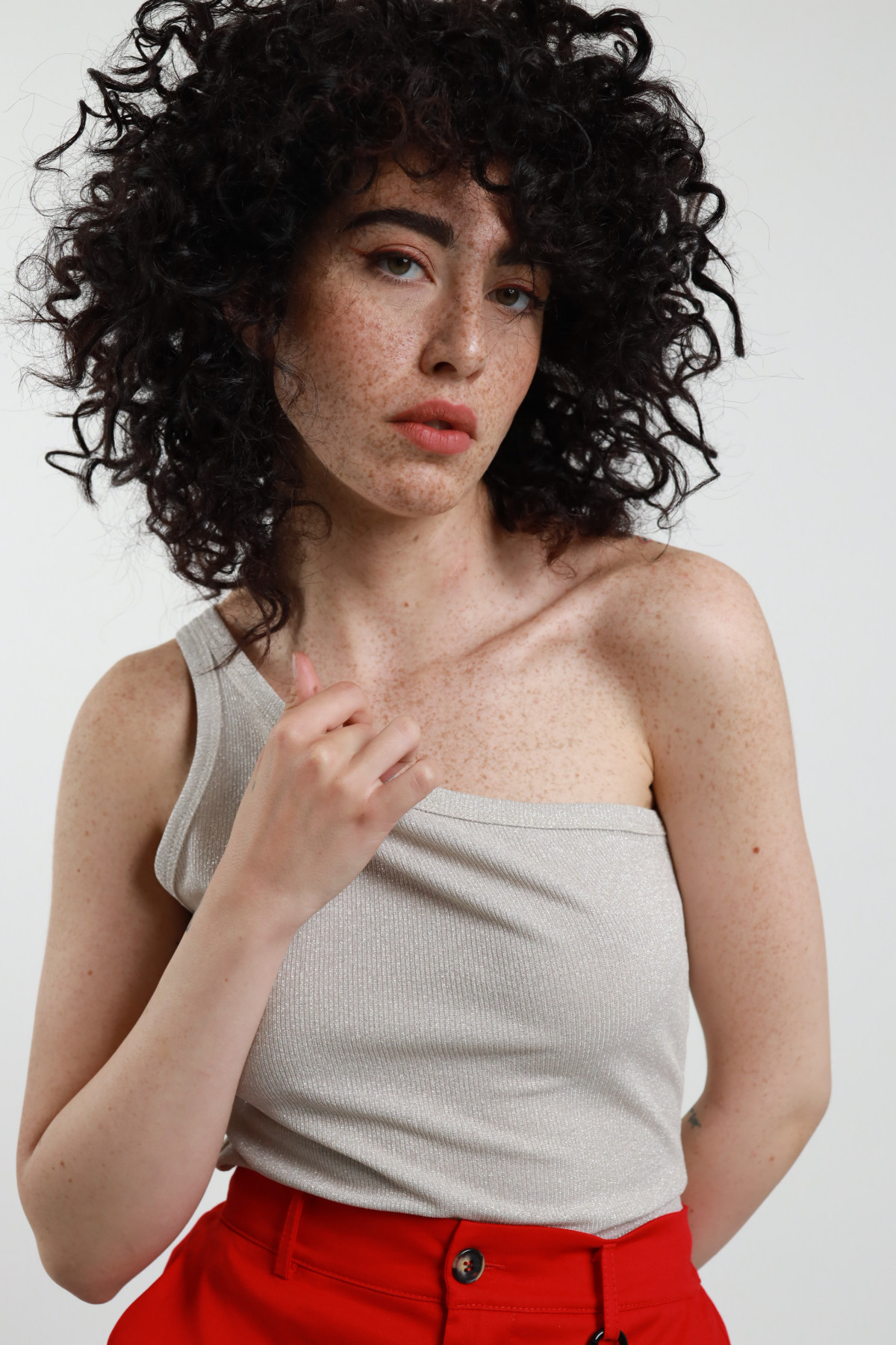 Top Monospalla Lurex