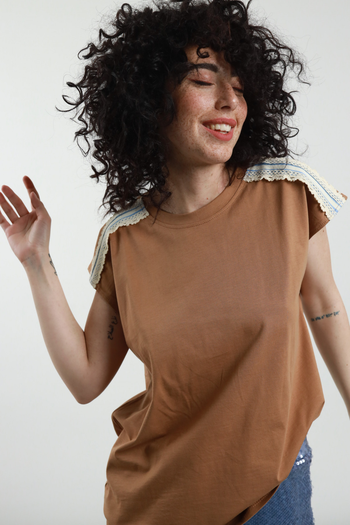 T-shirt Ricamo Passamaneria