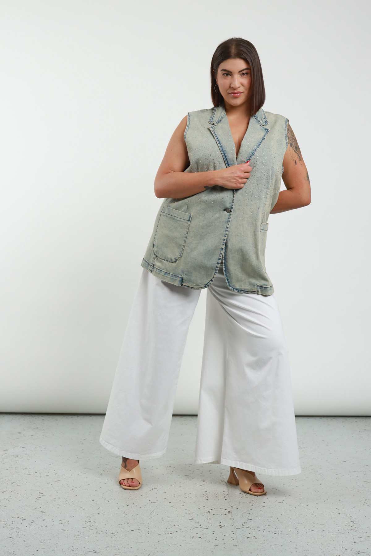 Susy Star - Pantaloni Palazzo