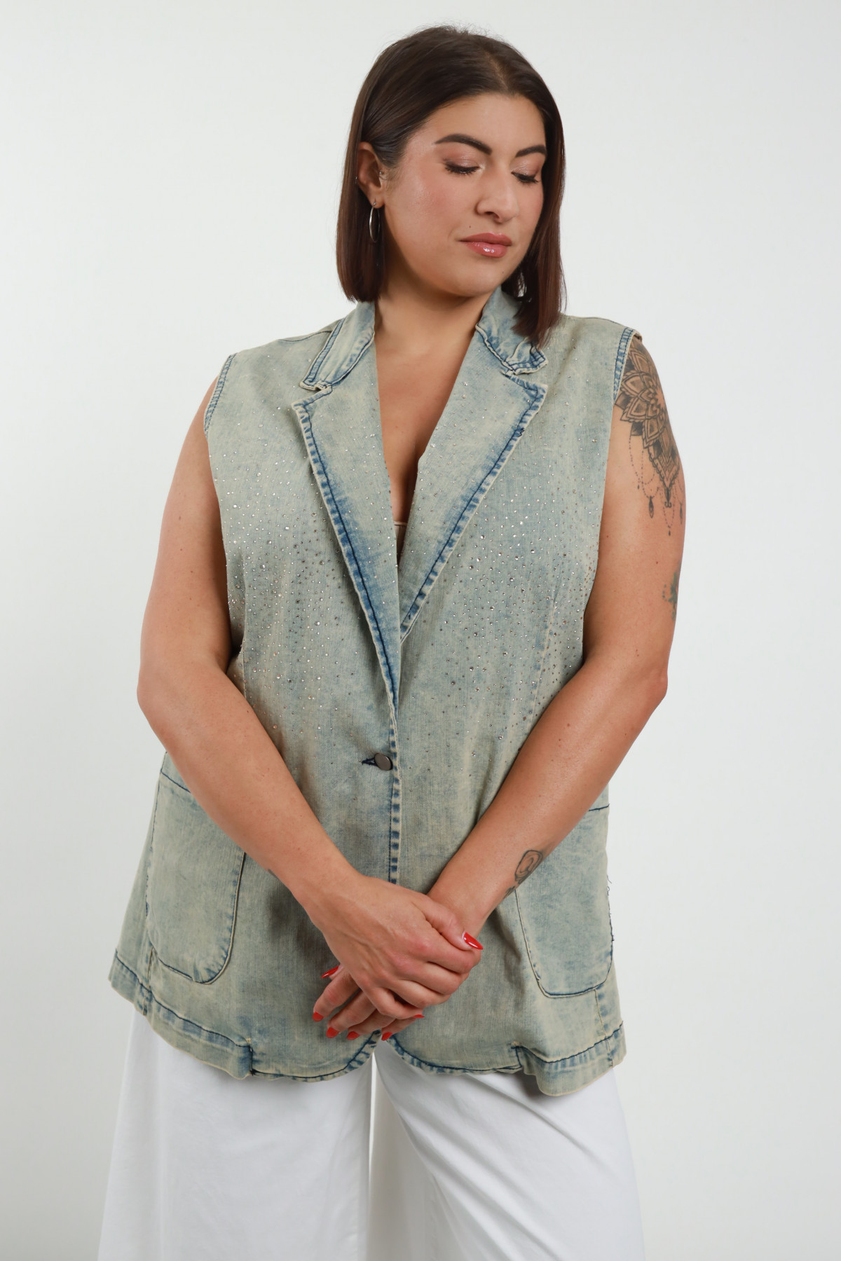 Susy Star - Gilet Strass