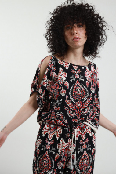 Bluse in Fantasie