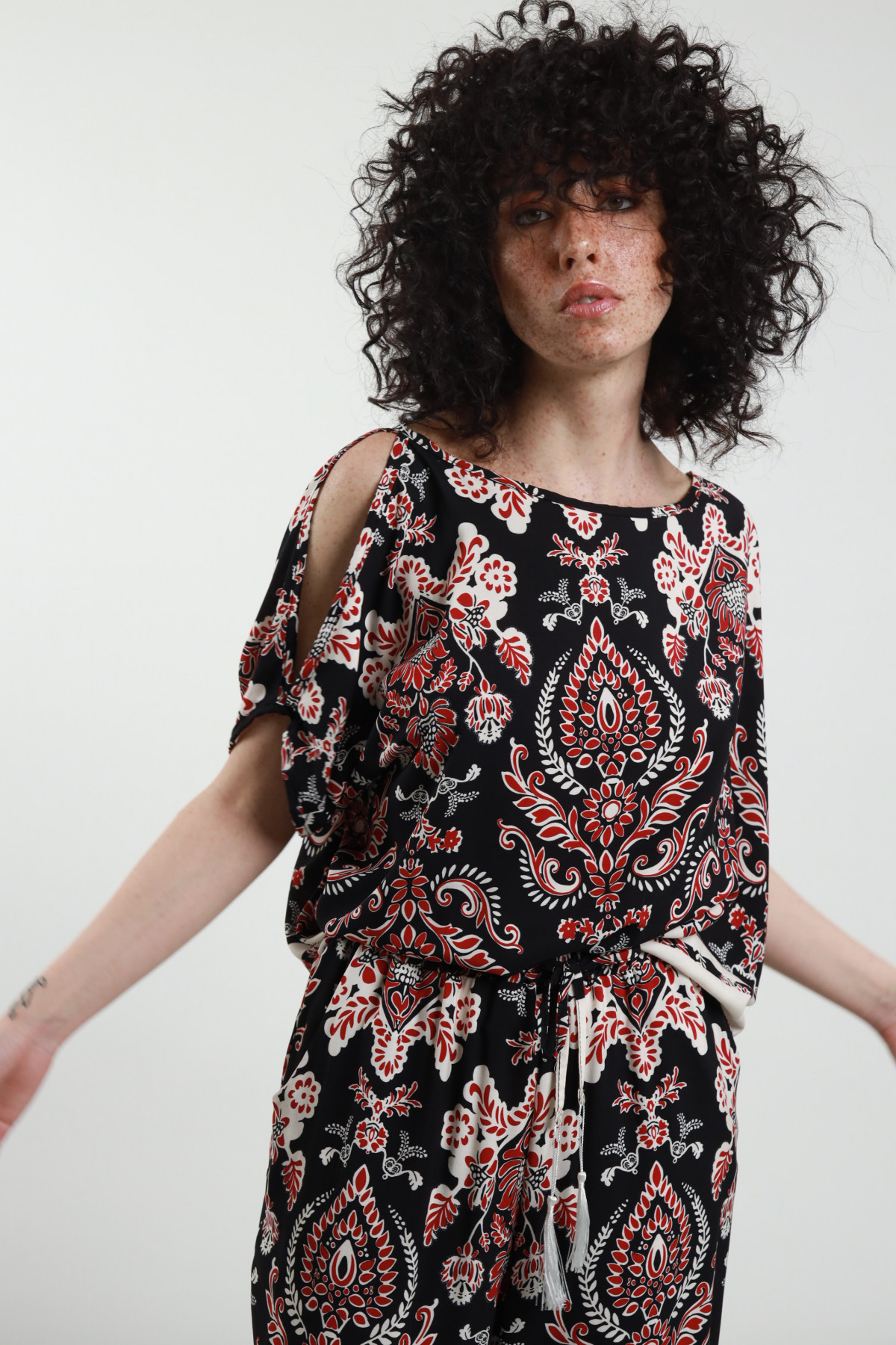 Bluse in Fantasie