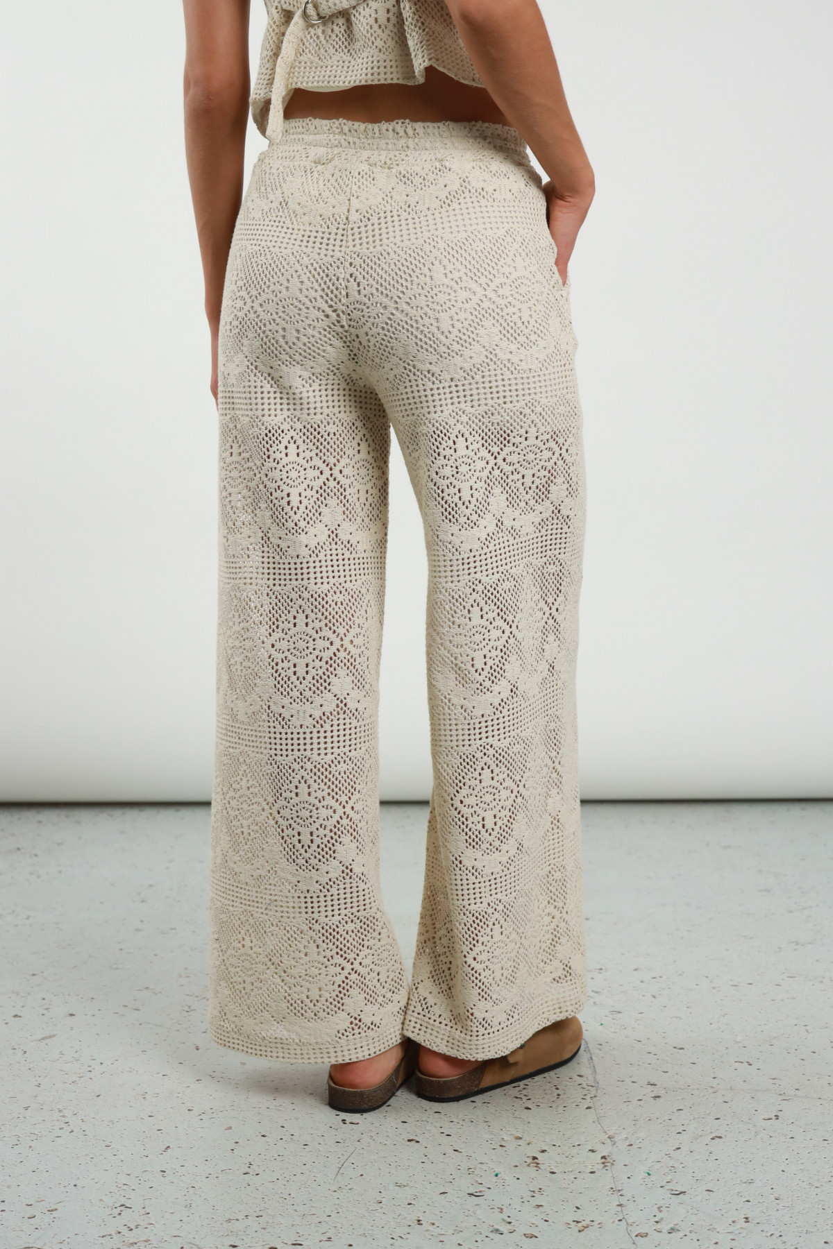Pantaloni Crochet