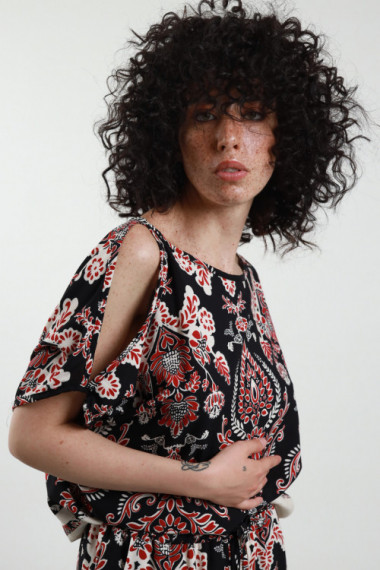 Bluse in Fantasie
