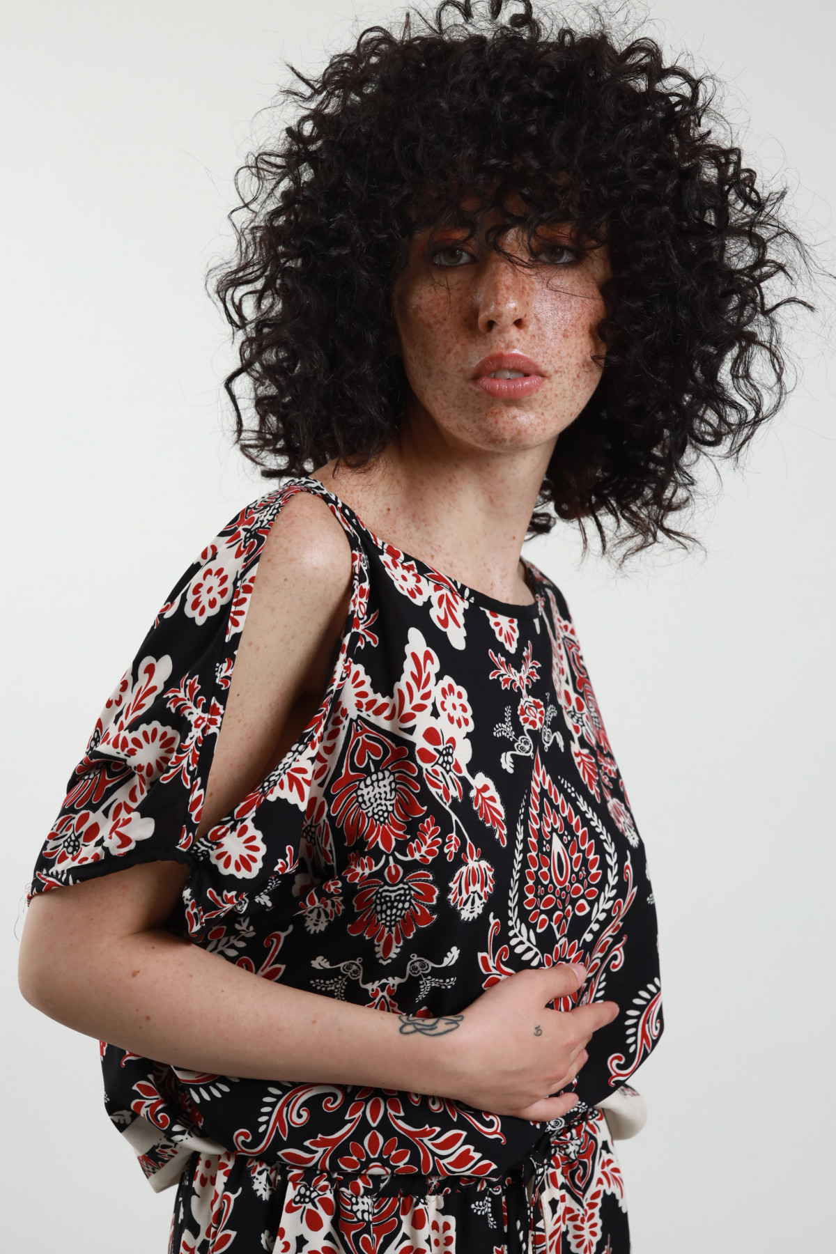 Bluse in Fantasie
