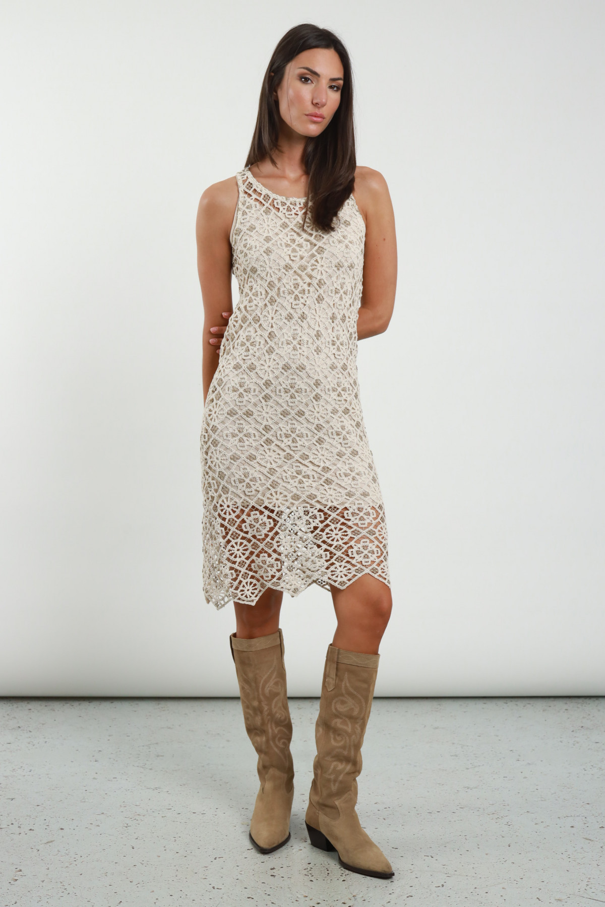 Makramè -Scheidekleid