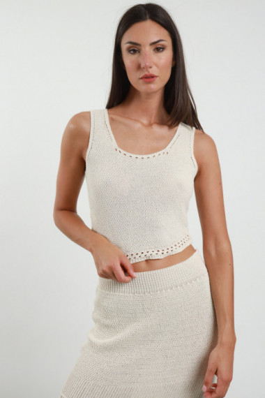 Completo in Maglia Crochet