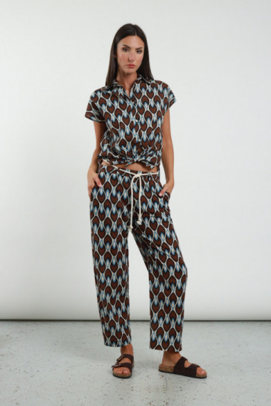 Pantaloni Fantasia Geometrica