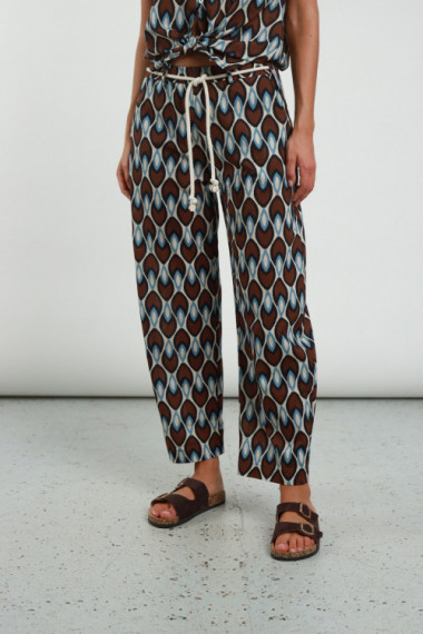 Pantaloni Fantasia Geometrica