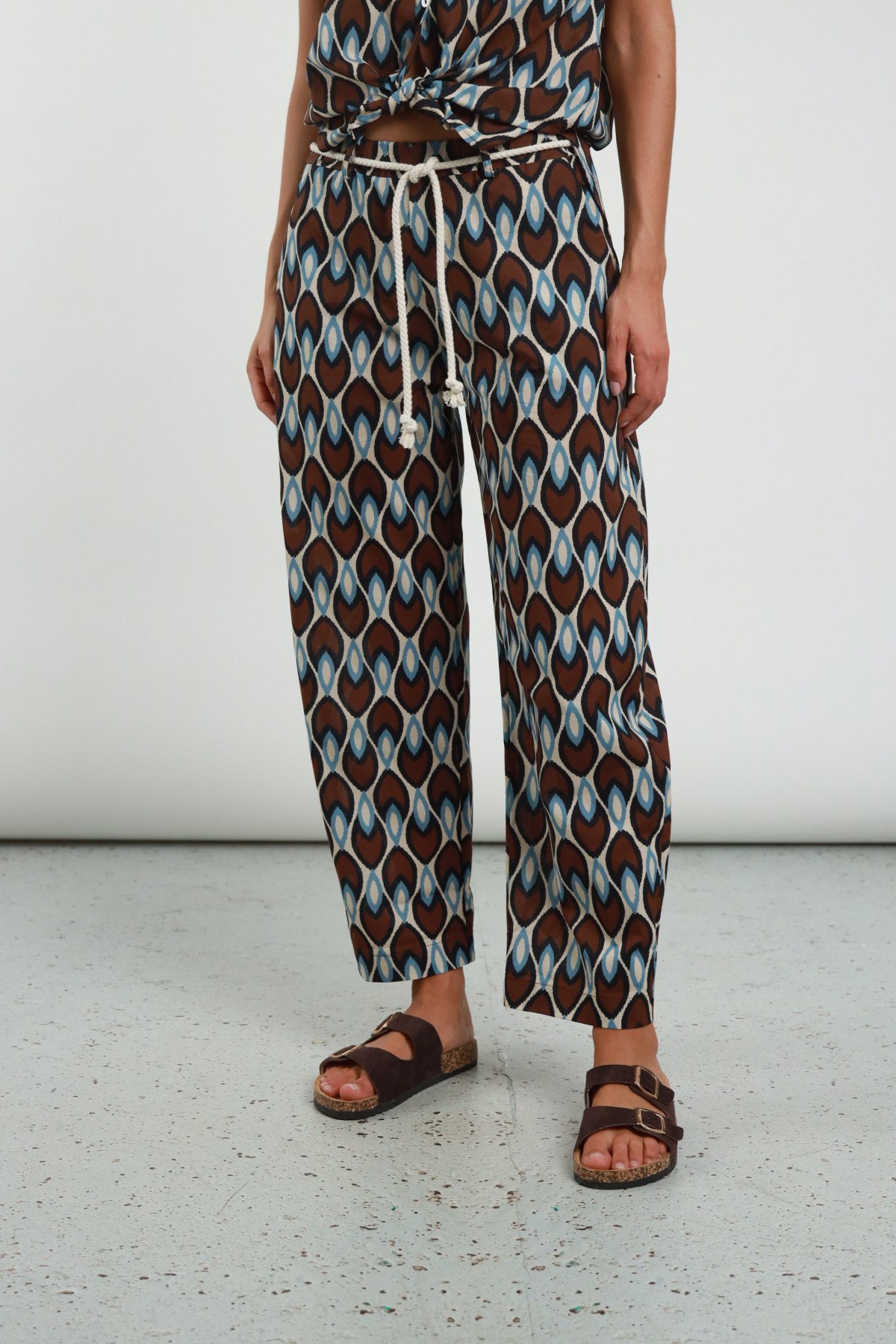 Pantaloni Fantasia Geometrica