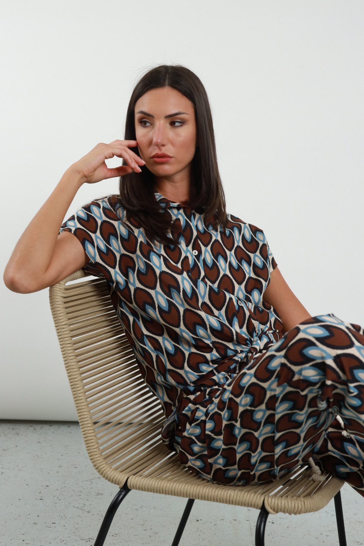 Camicia Fantasia Geometrica