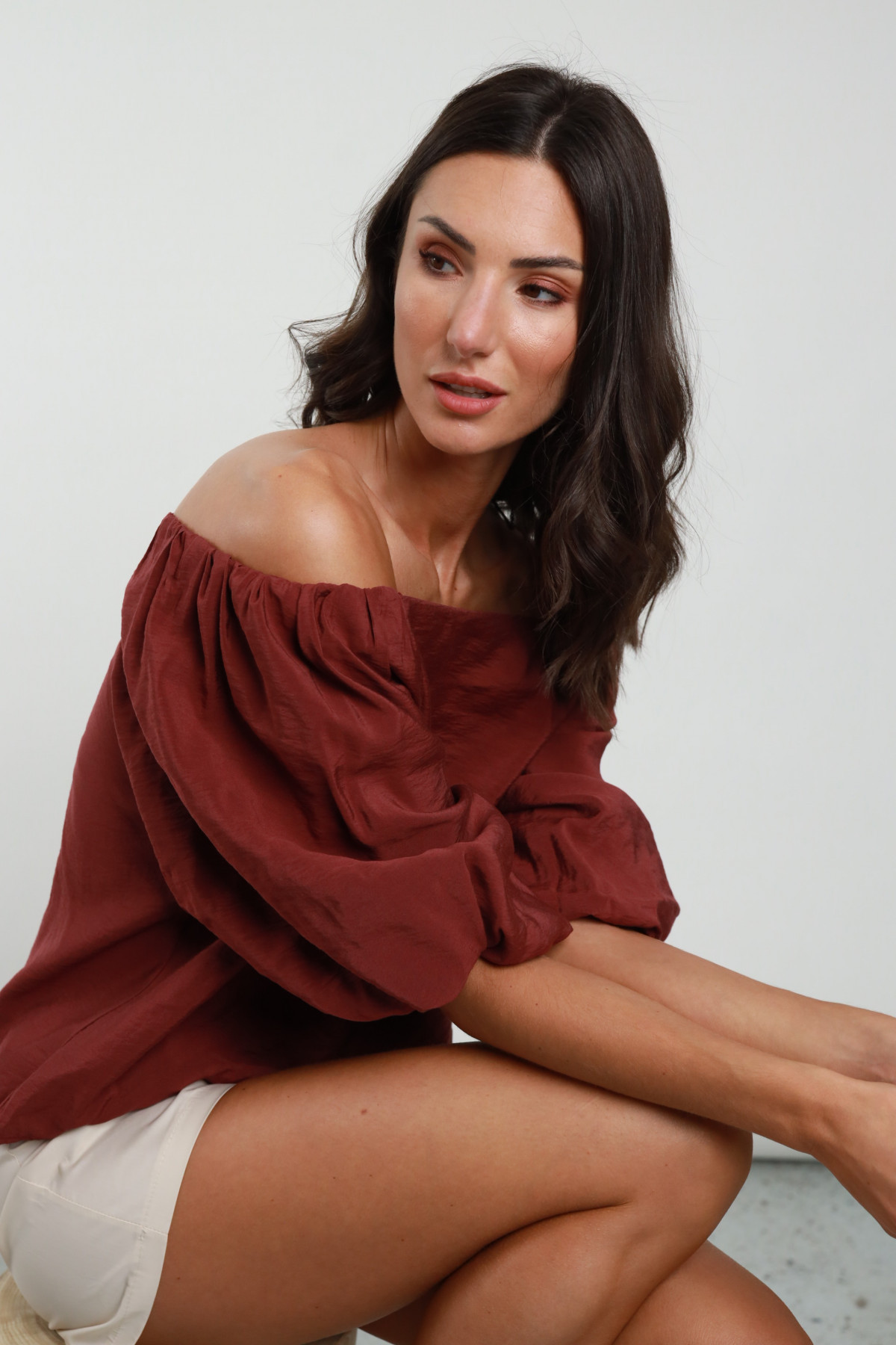 Balloon blouse