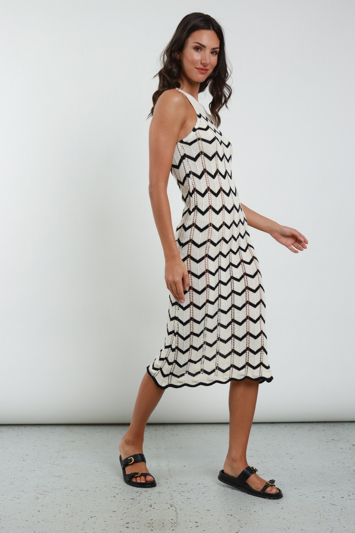 Zwei -Tone -Kleid