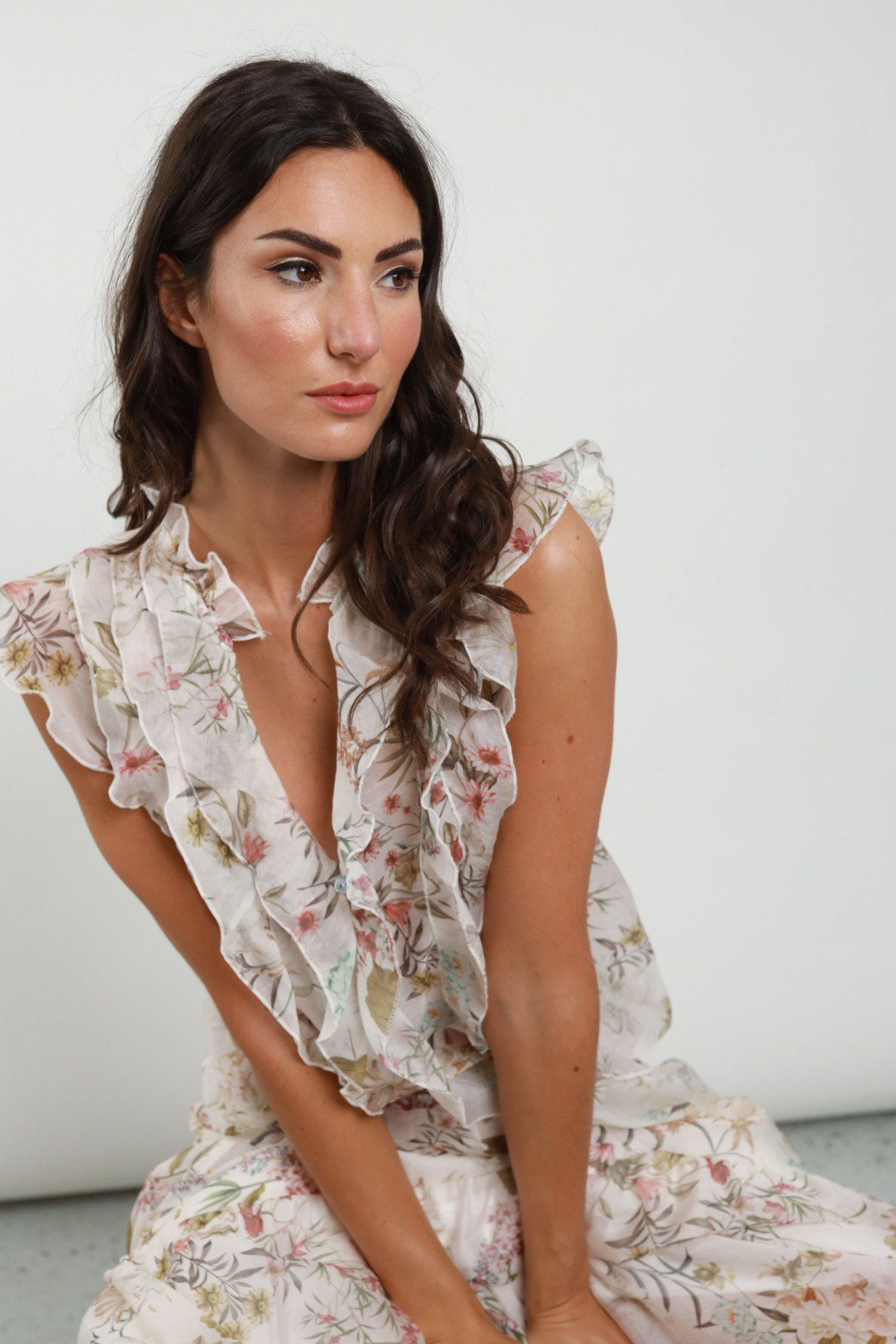 Camicia Fantasia Maniche Corte