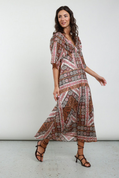 Langes Kleid
